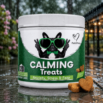 Calming Treats for Dogs Anxiety Stress Barking Travel Aggression Relief 60ct New