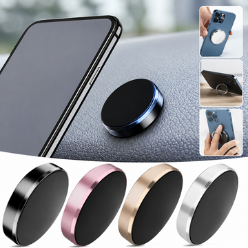 Magnetic Phone Ring Holder – 360° Rotating Magnetic Phone Grip & Stand