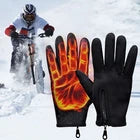 Thermal Touchscreen Gloves for Men & Women – Warm Winter Gloves with Zipper