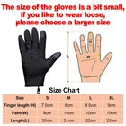Thermal Touchscreen Gloves for Men & Women – Warm Winter Gloves with Zipper