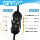 Electric Heated Pet Heating Pad for Dogs & Cats – Adjustable Temperature Heating Mat with Controller