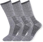 Vanco Wool Socks for Men – Warm Winter Thermal Crew Socks, Soft Comfortable Knit Socks for Cold Weather, Hiking, Outdoor Activities, Travel & Everyday Wear