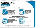 FRONTLINE Spot On Flea, Tick & Lice Treatment for Cats, Cat de-flea - 6 Pipettes