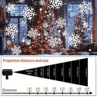 Vibrant Smart Snowflake Projector – USB Powered Christmas & Winter Decoration Light