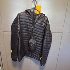 Men's Hooded Quilted Puffer Jacket – Lightweight Winter Zip-Up Coat with Long Sleeves, Front Pockets and Casual Outdoor Cold-Weather Design