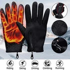 Thermal Touchscreen Gloves for Men & Women – Warm Winter Gloves with Zipper