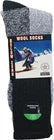 Vanco Below Zero Wool Socks for Men & Women – Warm Thermal Winter Socks for Cold Weather, Skiing, Outdoor Activities & Everyday Use
