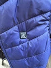 Men's Heated Quilted Puffer Vest – Lightweight Sleeveless Winter Bodywarmer with High Collar, Full-Zip Closure, Padded Design and Built-In Heating Control for Outdoor, Travel & Cold Weather Wear