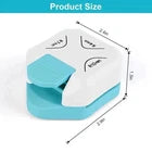 3-in-1 Paper Corner Rounder Punch – R4mm R7mm R10mm Card & Photo Corner Cutter