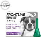 Frontline Spot On PLUS Cat Dog Flea Tick Lice Treatment 1, 3, Or 6 Pipette Packs