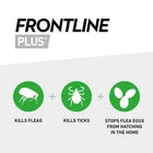 Frontline Spot On PLUS Cat Dog Flea Tick Lice Treatment 1, 3 Or 6 Pipette Packs