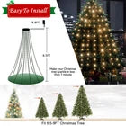 Smart App-Controlled RGB Christmas Tree Projector Lights with Remote Control