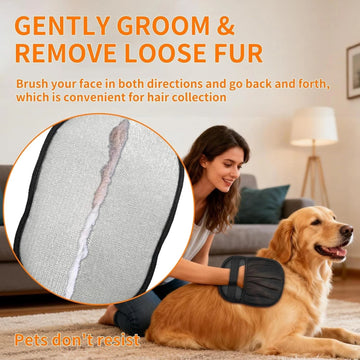 Pet Hair Removal Glove for Dogs & Cats | Efficient Pet Hair Remover